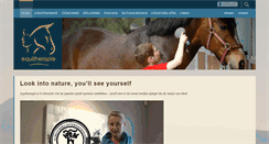 Desktop Screenshot of equitherapie.be